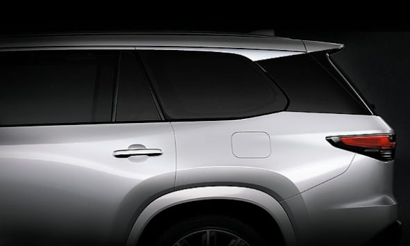 雷克萨斯挑逗即将到来的第一个TX SUV，将竞争3排宝马X7 - autojosh